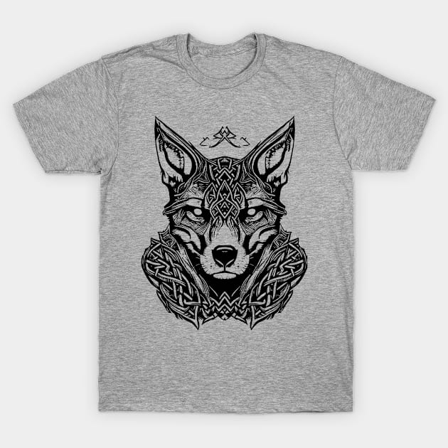 -knot fox T-Shirt by jc007